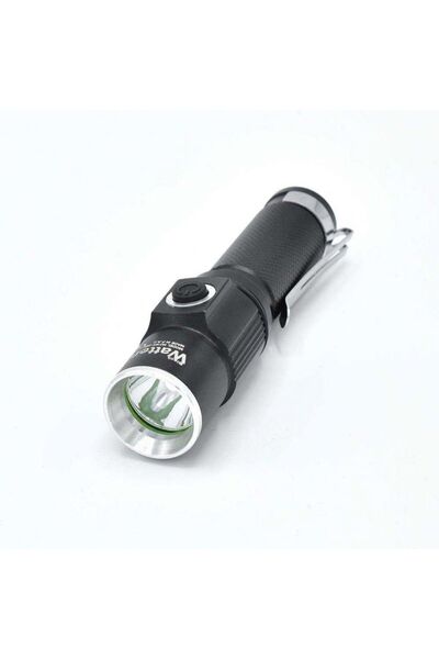 Watton Ramia Premium | Güçlü Şarjlı Mini LED Cep Feneri Taşınabilir Profesyon...