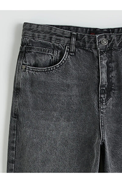 LC Waikiki Ανδρικό τζιν παντελόνι Anthracite 745 Baggy Fit