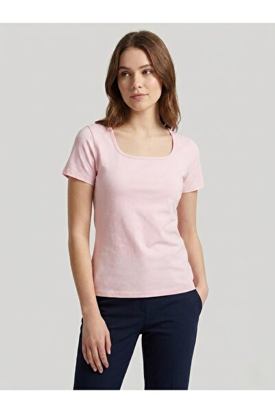 mamizya Square Collar Women's T-Shirt