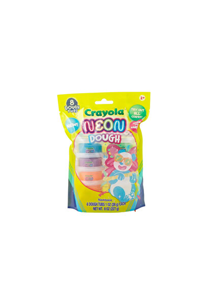 Crayola Silly Scents Πλαστελίνη Νέον 8 Τεμάχια