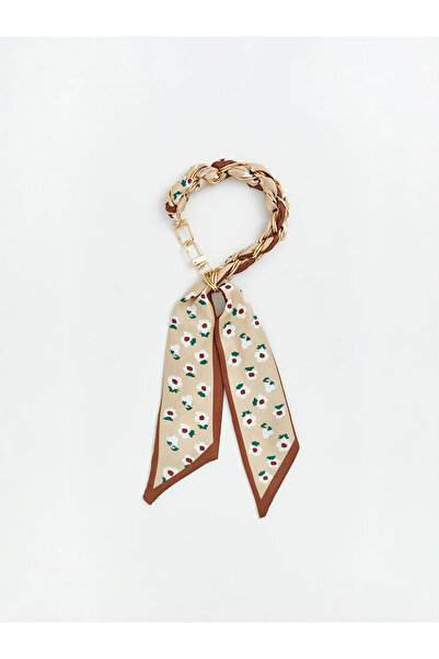 LC Waikiki Μπεζ τσάντα με διακοσμητικό στοιχείο και γυναικείο πορτοφόλι