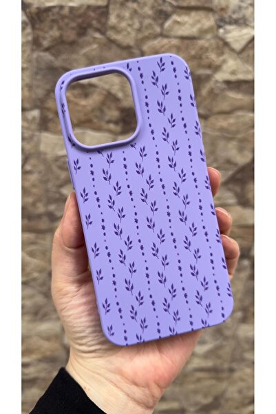 Vip Case iPhone 15 Pro Max Uyumlu Sarmaşık Desenli Silikon Darbe Emici Klasik...