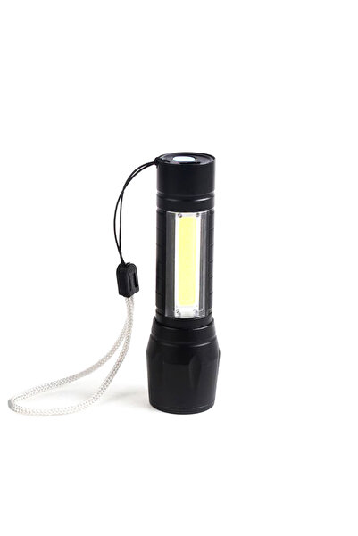 Watton XPE+COB LED Mini El Feneri Güçlü Aydınlatma Kompakt Taşınabilir Model ...