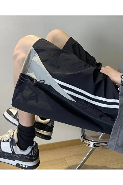 Toum Y2k Χαρατζούκου Ουνισέξ Φαρδιά Υπερμεγέθη Σορτς Βερμούδα