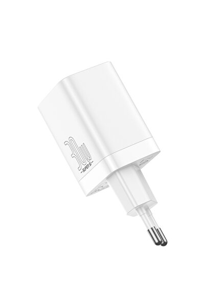 Baseus Priză încărcător, 2 în 1, 30W - Super Si Pro (CCSUPP-E02) - Alb