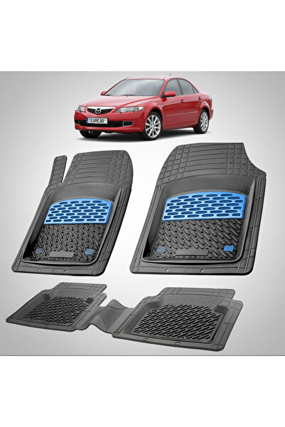 TEAMCAR Πατάκια δαπέδου συμβατά με Mazda 6 2002-2008 |   Μπλε