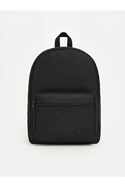 LC Waikiki Black Adjustable Strap Men's Backpack