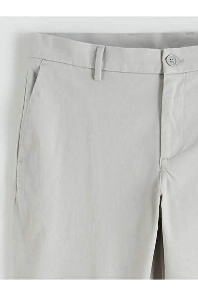 LC Waikiki Pantaloni pentru bărbați Dobby cu croială standard gri