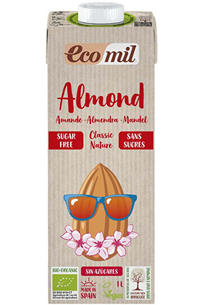 Ecomil Κλασικό Βιολογικό Ρόφημα Αμυγδάλου, 1000ml