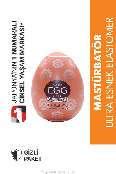 Egg Hard Gel Gear Mastürbatör EGG-H06