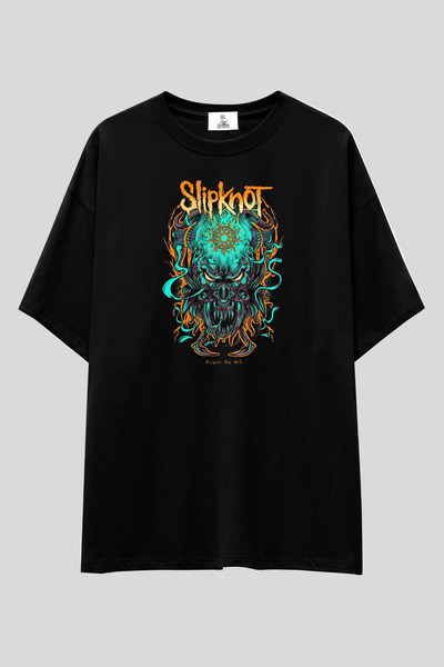 UmbraWear Slipknot majica | Unisex 100% pamuk, crna metal grupa, majica sa pr...