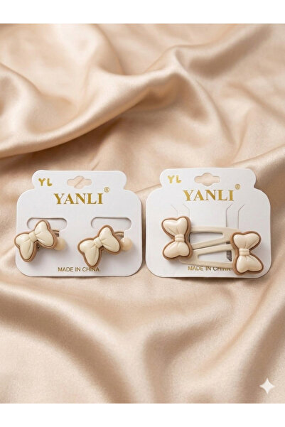 happyaksesuar Fiyonk Figürlü Toka Set Çıtçıtlı ve Lastik