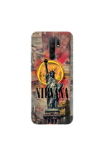 PPKin Redmi 9 Compatible Aesthetic 3 Design Transparent Case