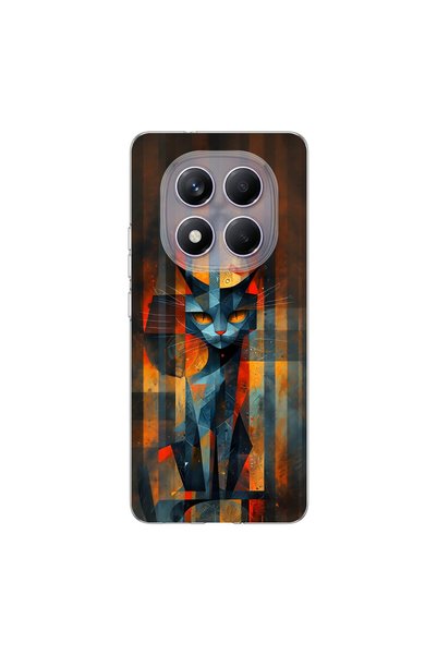 PPKin Redmi Note 14 Pro Compatible Aesthetic 2 Design Transparent Case