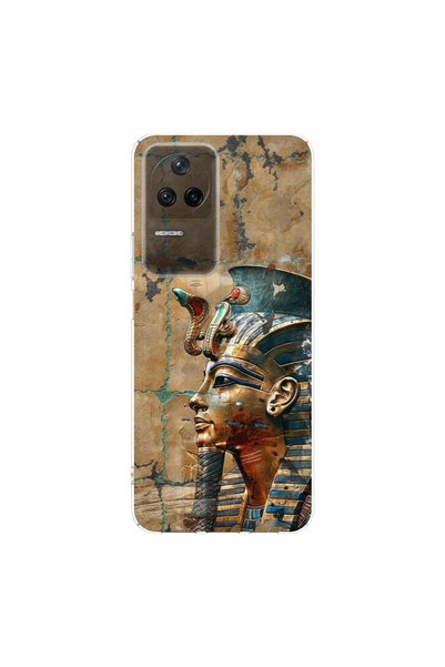 PPKin حافظة شفافة متوافقة مع Poco F4 بتصميم Antique 6