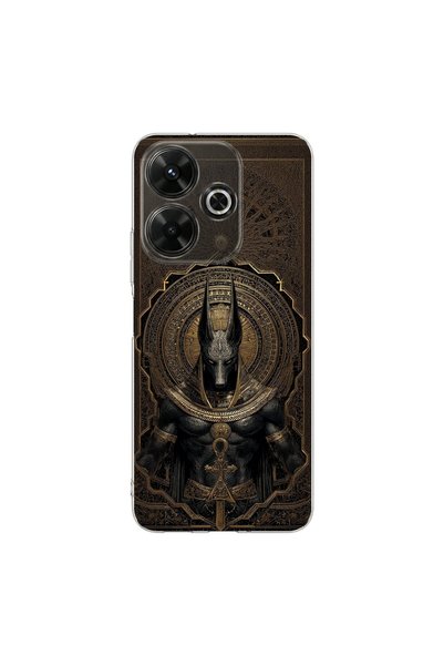 PPKin Redmi 13 Compatible Antique 1 Design Transparent Case