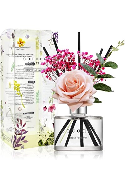 cocod'or معطر جو بالعود / عطر الورد، زجاجة 6.7 أونصة (200 مل)، مجموعة معطر جو...