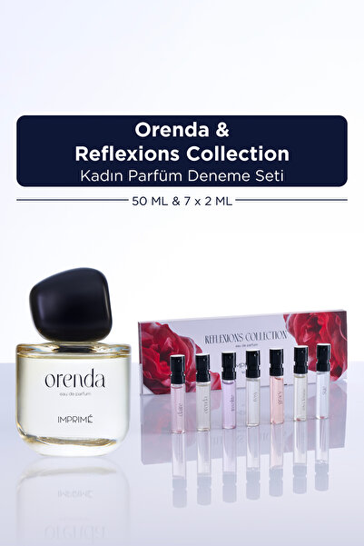 Imprime Orenda EDP Kadın Parfüm 50ml & Reflexions Collection Mini Kadın Parfü...