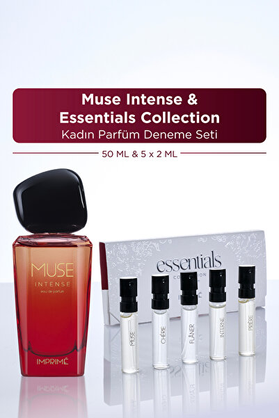 Imprime Muse Intense EDP Kadın Parfüm 50 ml & Mini Parfüm Deneme Seti 5 X 2 m...