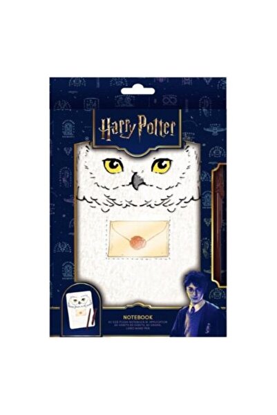 Create It Agenda plusata si pix, Harry Potter, Pentru copii, Model Bufnita, Alb