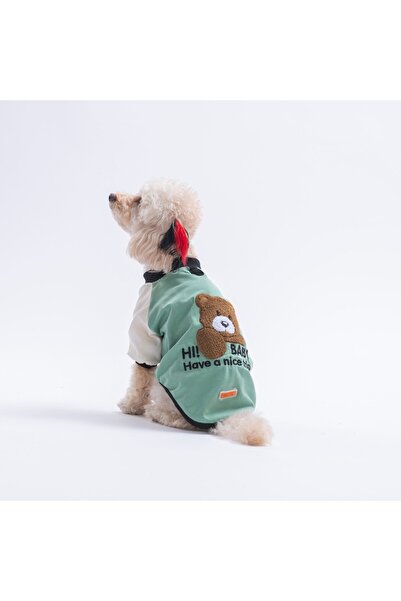 Pawstar Green-Green Baby Teddy Sweat Cat Dog Sweati - Cat Dog Outfit