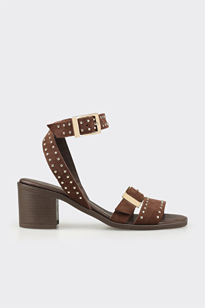 Elle Shoes Kahve KORWA-KH KADIN SANDALET