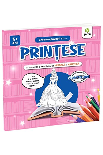 Tiki-Tan Carte educativa pentru copii, Creeaza povesti, Printese