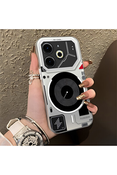 PATTERNOVA Tecno Pova 6/Pova 6 Pro 5G Uyumlu Yüksek Kalite Teknolojik Plak Kı...