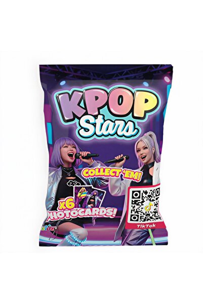 Noriel Set 6 carduri foto de colectie, K-Pop Stars, Pentru copii, Multicolor