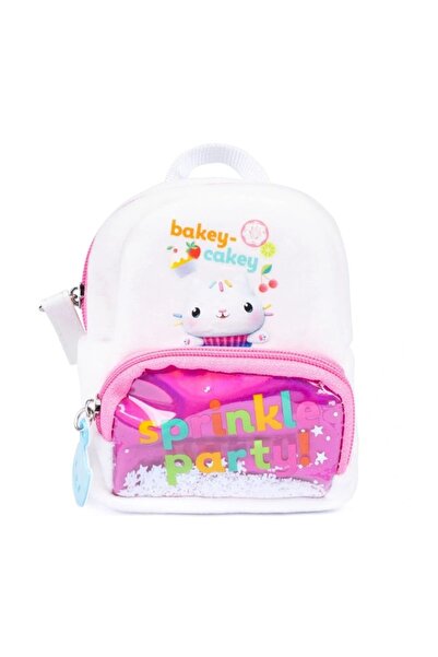Noriel Mini rucsac cu accesorii surpriza, Gabbys Dollhouse, Pentru copii, Alb