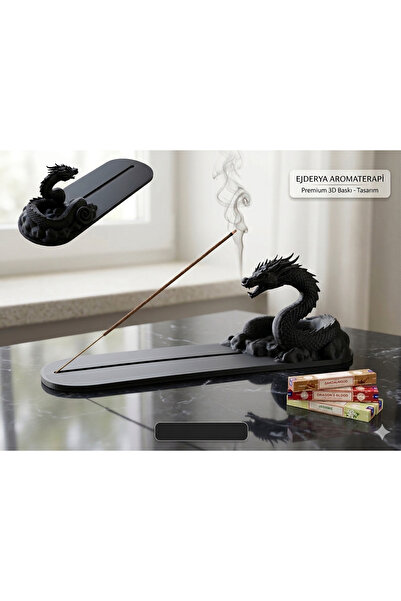 3-d pro art 3-D Baskı Ejderha Tütsülük