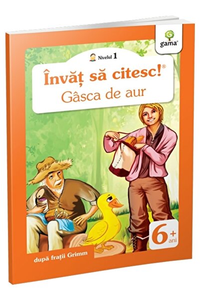 Tiki-Tan Carte educativa pentru copii, invat sa citesc! Nivelul 1, G‘sca de aur
