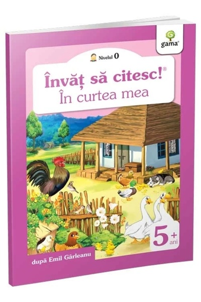 Tiki-Tan Carte educativa pentru copii, Invat sa citesc, in curtea mea