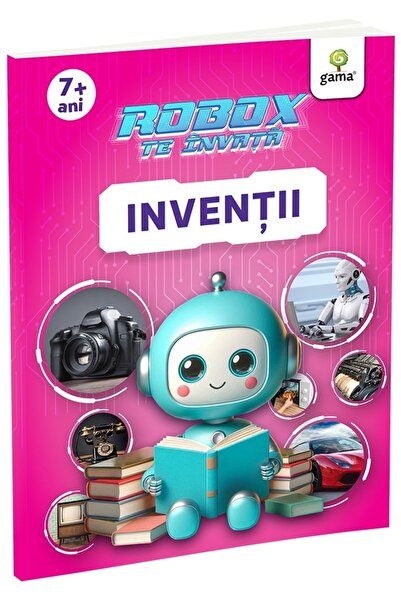 Tiki-Tan Educational book for children, Robox teaches you, Inventions