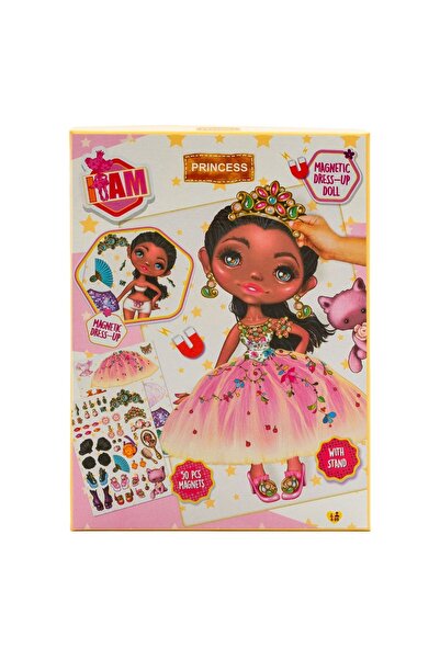 Create It Set creativ cu accesorii magnetice, I Am Princess, Imbraca papusa, ...
