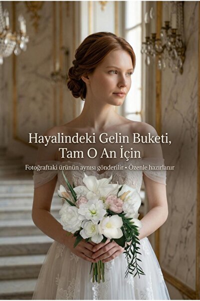 Runkli Adams White Pink Bridal Flower