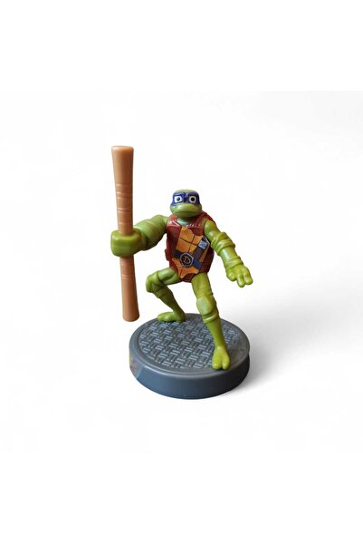 Hureggo vintage Ninja Turtles orijinal mini figür & 8 cm