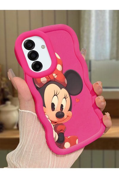 Hontinga Samsung Galaxy A17 Compatible Shockproof Simple Red Silicone Phone C...