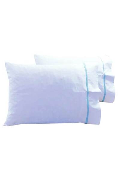Casa Bucuriei Set 2 x Pillowcase with Piping, 50 cm x 80 cm, Casa Bucuriei, W...