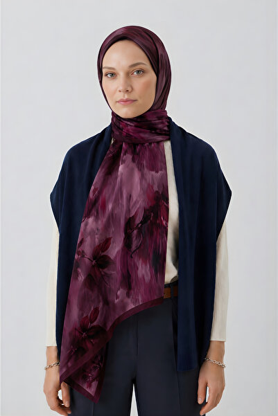 BONASERA EŞARP Women's French Silk Hijab Shawl Premium