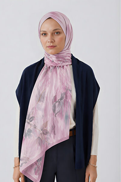 BONASERA EŞARP Women's French Silk Hijab Shawl Premium