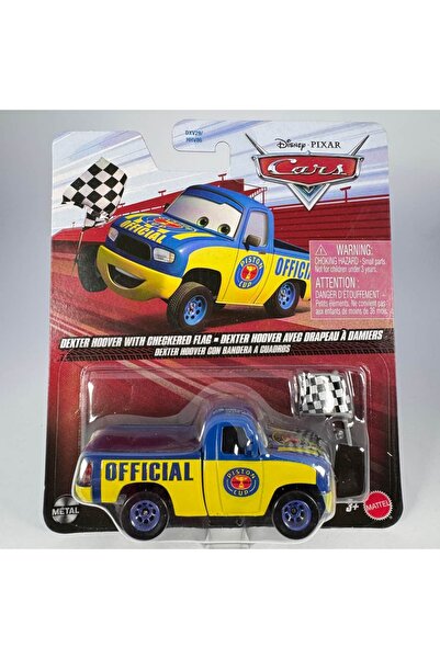 CARS Dexter Hoover with Checkered Flag Single Character Car - Dxv29