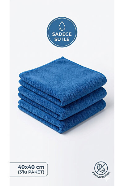 Arte Cotone Σετ υφασμάτων καθαρισμού Premium Microfiber 3 τεμαχίων 40x40 cm -...