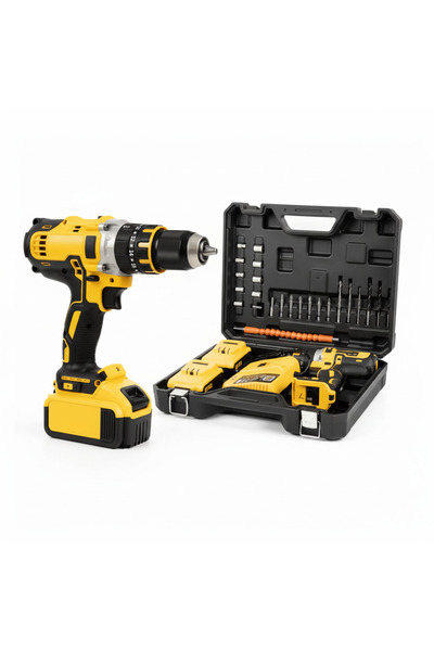 DealsReall Κρουστικό Δράπανο 48V |   Δύο μπαταρίες ιόντων λιθίου |   Dealsrea...