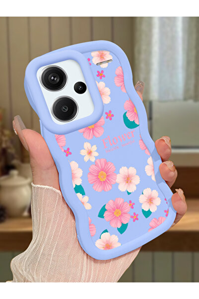 Hontinga Redmi Note 13 Pro Plus 5G Uyumlu Darbeye Dayanıklı Basit Mavi Siliko...