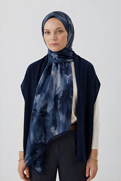 BONASERA EŞARP Women's French Silk Hijab Shawl Premium