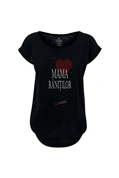 ColorEscu Tricou Mama Răniților, culoare neagră, CT50
