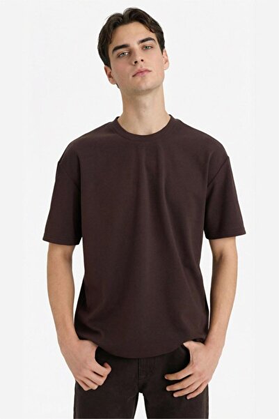 DeFacto Μπλουζάκι που αναπνέει oversized X3926AZ26SP