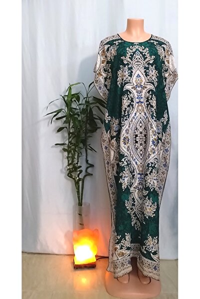 None/Brand Bohemian Inspired Floral Kaftan