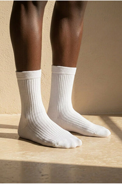 Katia&Bony Unisex Βασικές Λευκές Κάλτσες